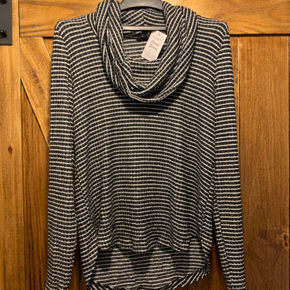 Lucky Brand Cowl Neck Sweater NWT